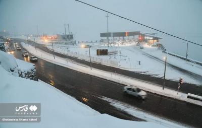 بارش سنگین برف در کندوان 