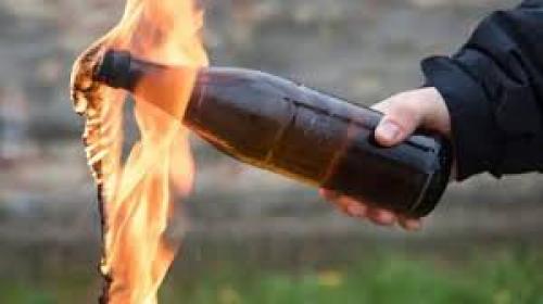 کوکتل مولوتوف به نیت زدن ۴ کودک /فیلم