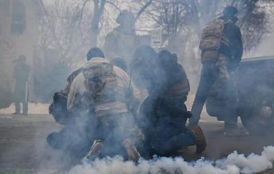 محبت پلیس با معترضین درمینه سوتا