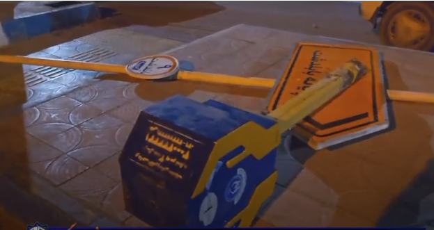 نمایی از تخریب وحشیانه اغتشاشگران در اصفهان /فیلم