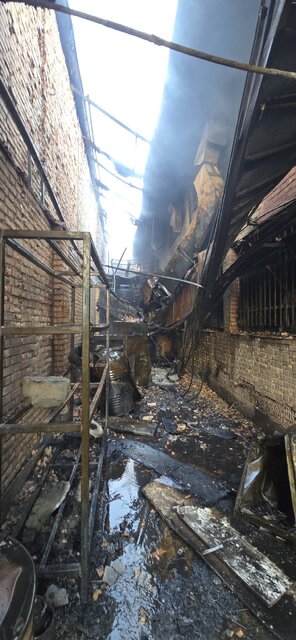 آتش‌سوزی دریک کارگاه چاپ+عکس