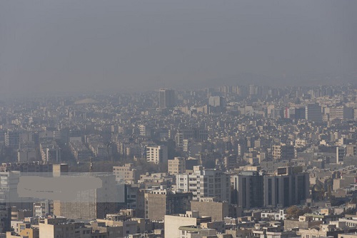آلودگی هوای تهران شدت می‌گیرد