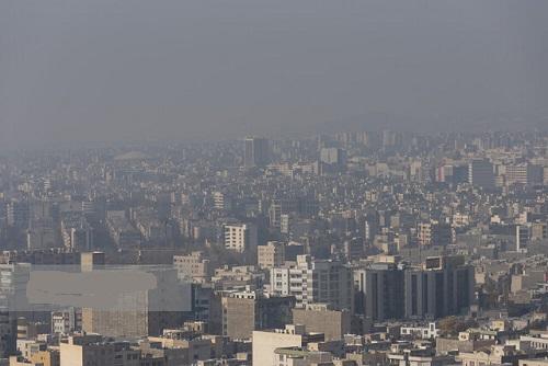 آلودگی هوای تهران شدت می‌گیرد
