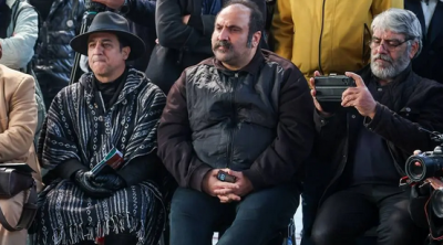 نمایش خیابانی بهمنشیر یک نفر /عکس