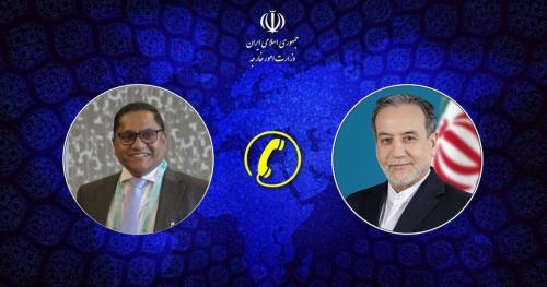  وزرای امور خارجه ایران و سریلانکا تلفنی گفتگو کردند 