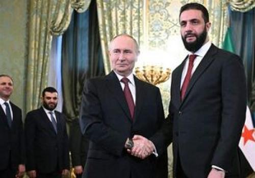  جولانی با پوتین دیدار می‌کند