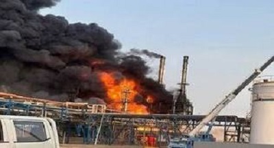 فیلم/ انفجار پالایشگاه نفت در ترکیه