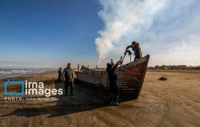 صیدماهی درخزر