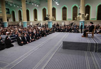 دیدار اقشار مختلف مردم با رهبر انقلاب  /عکس