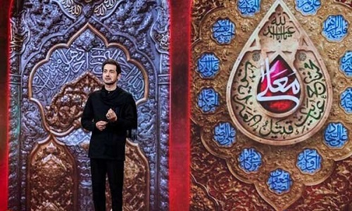 فیلم/ مولودی خوانی پرشور با لهجه زیبای کرمانجی در مهدیه معلی