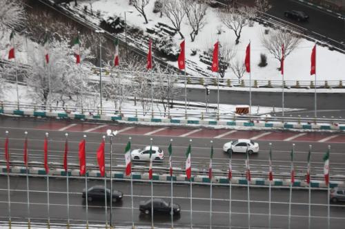 تداوم سرما و بارندگی در تهران+عکس