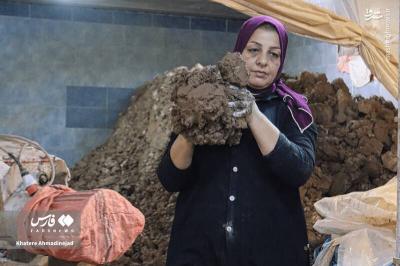 کارگاه تولید گمج درگیلان