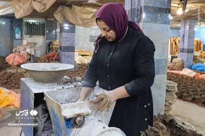 کارگاه تولید گمج درگیلان
