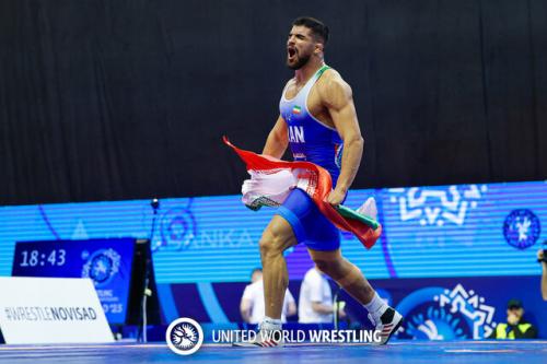  عظیمی به مدال طلای تورنمنت کرواسی رسید/ حریف آمریکایی حاضر به مبارزه نشد