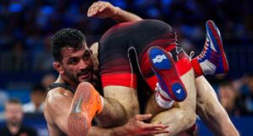 حسن یزدانی با شکست سنگین برابر آمریکا نقره گرفت +فیلم