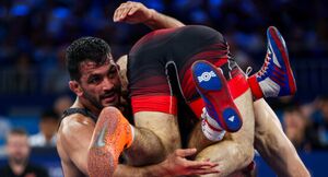 حسن یزدانی با شکست سنگین برابر آمریکا نقره گرفت +فیلم