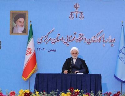 حضوررئیس عدلیه دراستان مرکزی