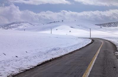 بارش زیبای برف در خرم آباد /عکس