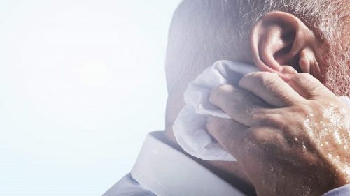 تعریق ناگهانی نشانه چیست؟!