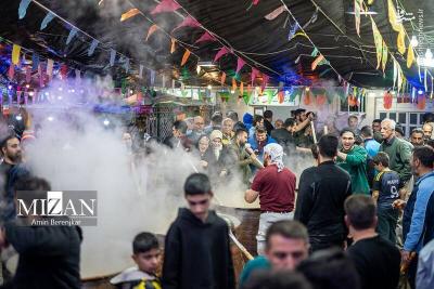  پخت ۵۰ تن سمنو نذری