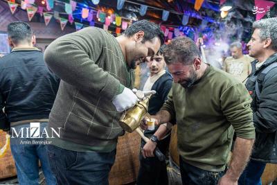  پخت ۵۰ تن سمنو نذری