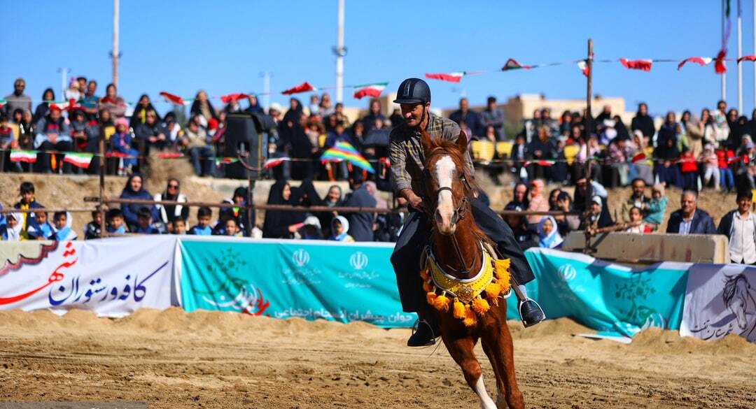 جشن خانوادگی و نمایش اسب‌های فاخر یزد 