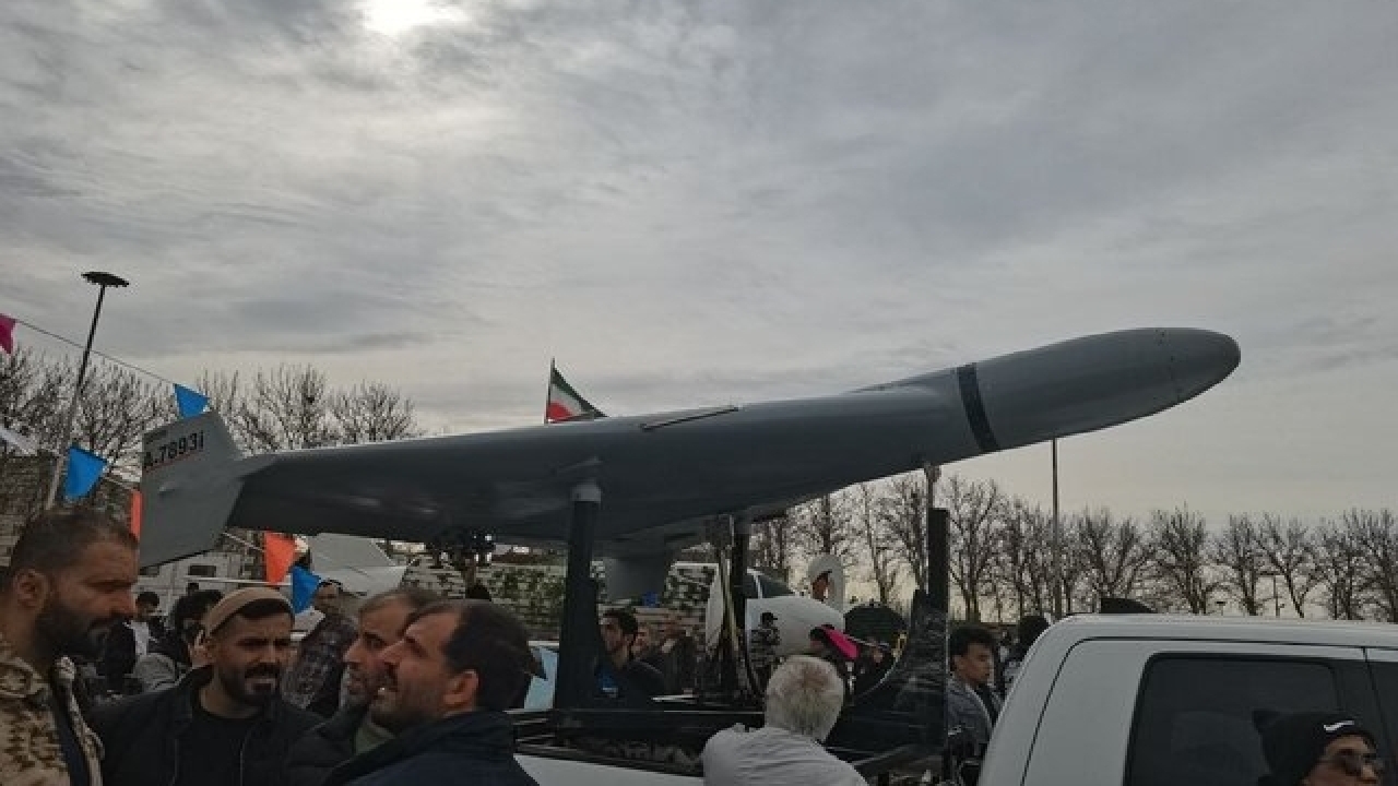 حضور پهپاد‌های ایرانی با عنوان نمایشگاه بزرگ ققنوس در راهپیمایی ۲۲ بهمن