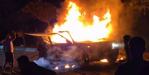 حمله پهپادی رژیم صهیونیستی به یک خودرو در جنوب لبنان