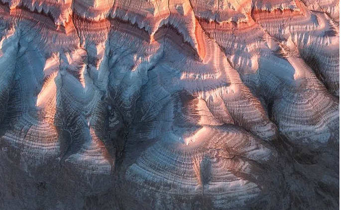  کوه بوکتی که شبیه کیک است! /عکس