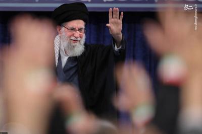 تصاویردیداررهبربامردم تبریز