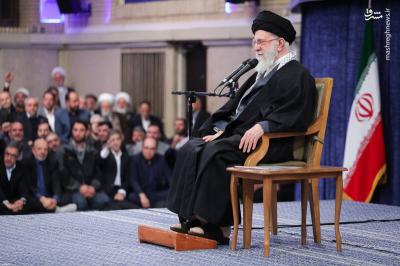 تصاویردیداررهبربامردم تبریز