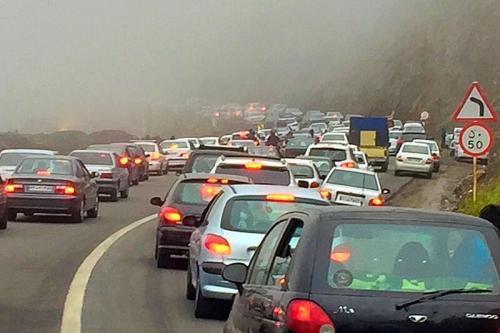 محور چالوس و آزادراه تهران - شمال یکطرفه شد