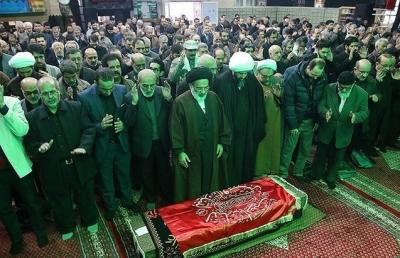 عکس/ مراسم تشییع پیکر حاج‌حسن شایانفر