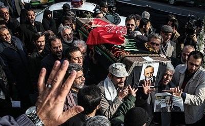 عکس/ مراسم تشییع پیکر حاج‌حسن شایانفر