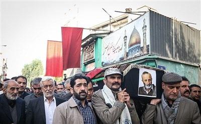 عکس/ مراسم تشییع پیکر حاج‌حسن شایانفر