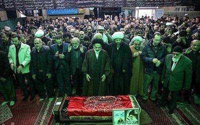 عکس/ مراسم تشییع پیکر حاج‌حسن شایانفر