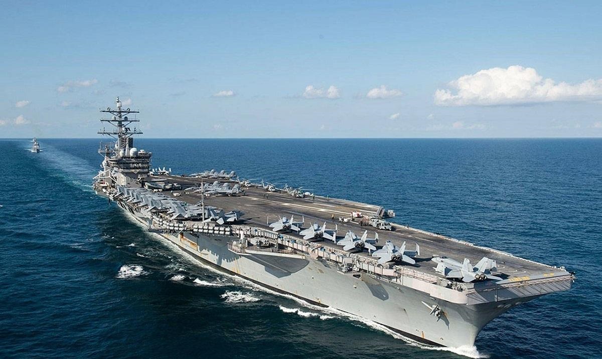 ناوهای هواپیمابر در تیررس موشک‌های ایران