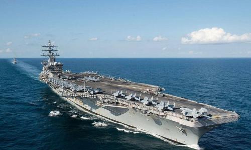 ناوهای هواپیمابر در تیررس موشک‌های ایران