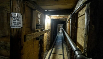 تونل امید جان در سارایوو /عکس