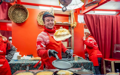  جشنواره زمستانی ماسلنیتسا در مسکو / عکس