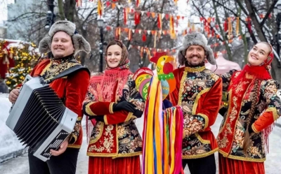  جشنواره زمستانی ماسلنیتسا در مسکو / عکس