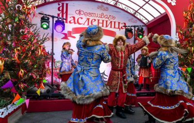  جشنواره زمستانی ماسلنیتسا در مسکو / عکس