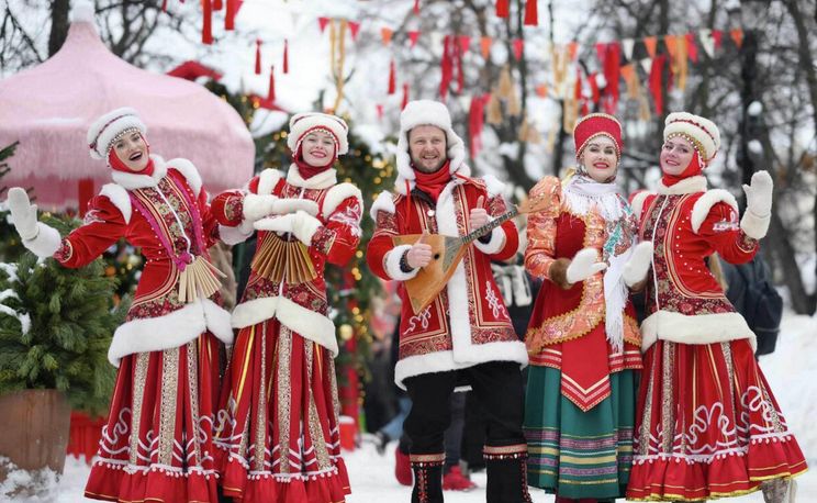  جشنواره زمستانی ماسلنیتسا در مسکو / عکس