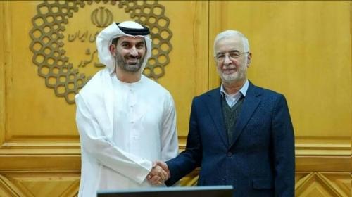 دیدار اسکندر مومنی با سفیر امارات