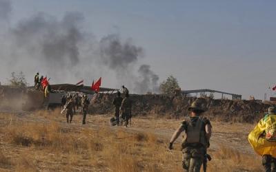 عکس/ گزارش تصویری نیروهای حشد الشعبی در 5 کیلومتری شهر تلعفر