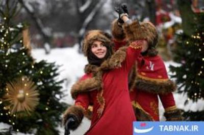 عکس جشنواره زمستانی ماسلنیتسا در مسکو