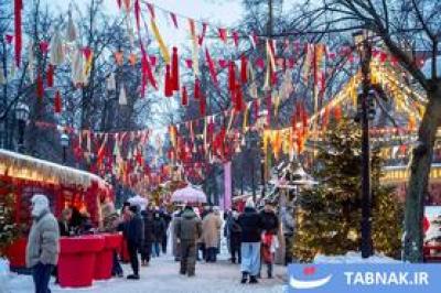 عکس جشنواره زمستانی ماسلنیتسا در مسکو