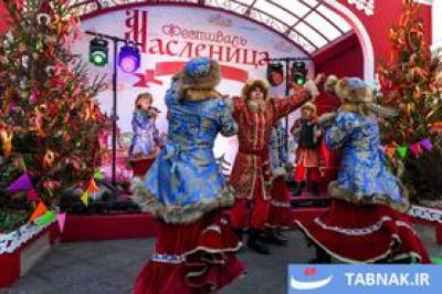 عکس جشنواره زمستانی ماسلنیتسا در مسکو