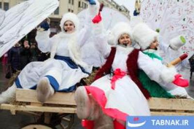 عکس جشنواره زمستانی ماسلنیتسا در مسکو