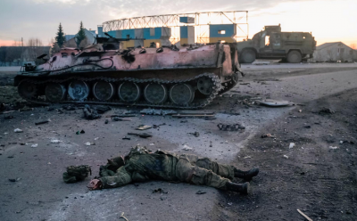 اوکراینی ها در ویرانی کامل به سر می‌برند/ عکس